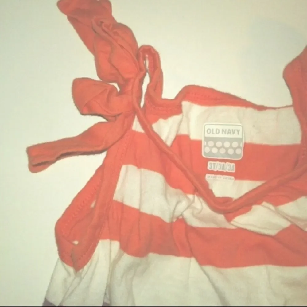 Old Navy 3T toddler tank purple orange